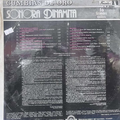 LA SONORA DINAMITA - 16 GRANDES EXITOS LP (DE EPOCA)