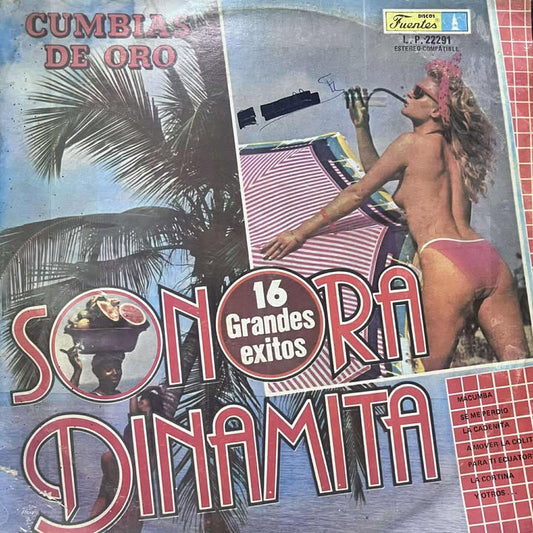 LA SONORA DINAMITA - 16 GRANDES EXITOS LP (DE EPOCA)