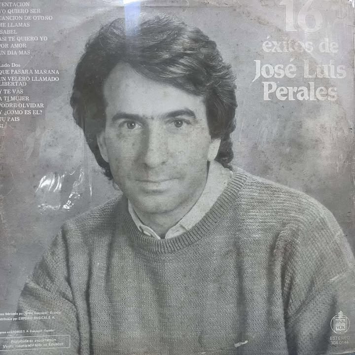 JOSE LUIS PERALES - 16 EXITOS  LP (DE EPOCA)
