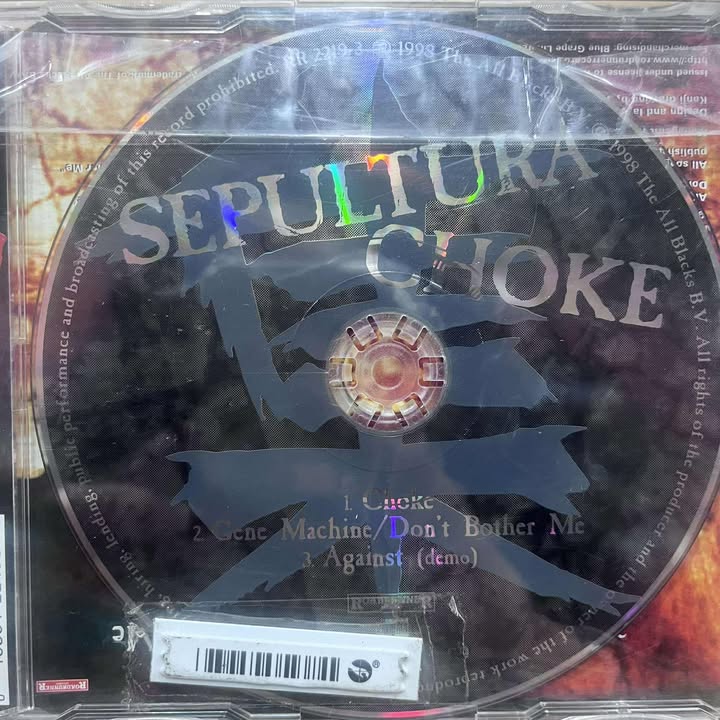 SEPULTURA - CHOKE CD (SEGUNDA MANO)