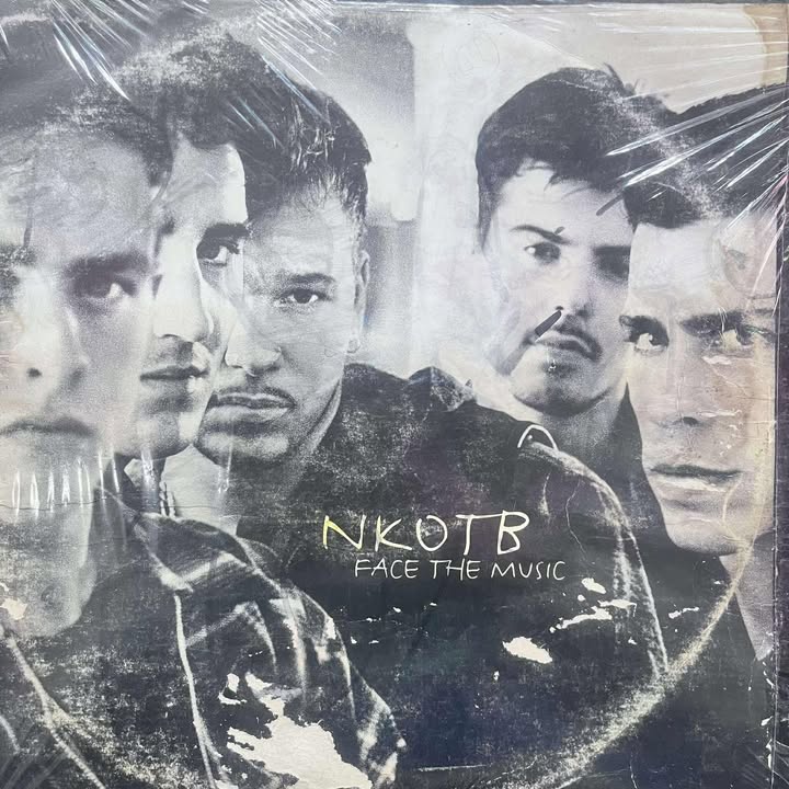 NEW KIDS ON THE BLOCK - FACE THE MUSIC LP (DE EPOCA)