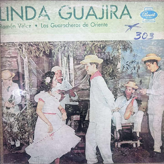 RAMÓN VELOZ Y LOS GUARACHEROS DE ORIENTE - LINDA GUARIJA LP (DE EPOCA)