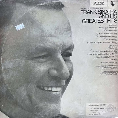 FRANK SINATRA - GREATEST HITS LP (DE EPOCA)