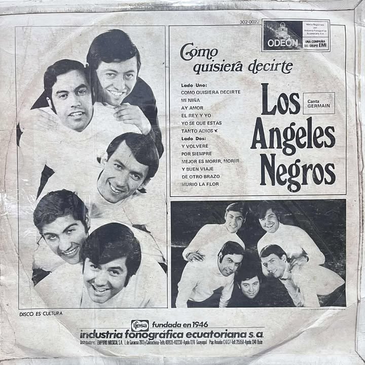 LOS ANGELES NEGROS - COMO QUISIERA DECIRTE LP (DE EPOCA)
