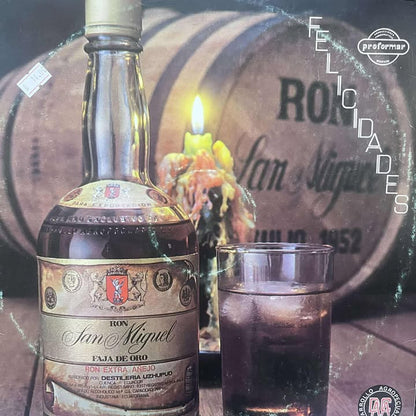RON SAN MIGUEL- FELICIDADES LP (DE EPOCA)