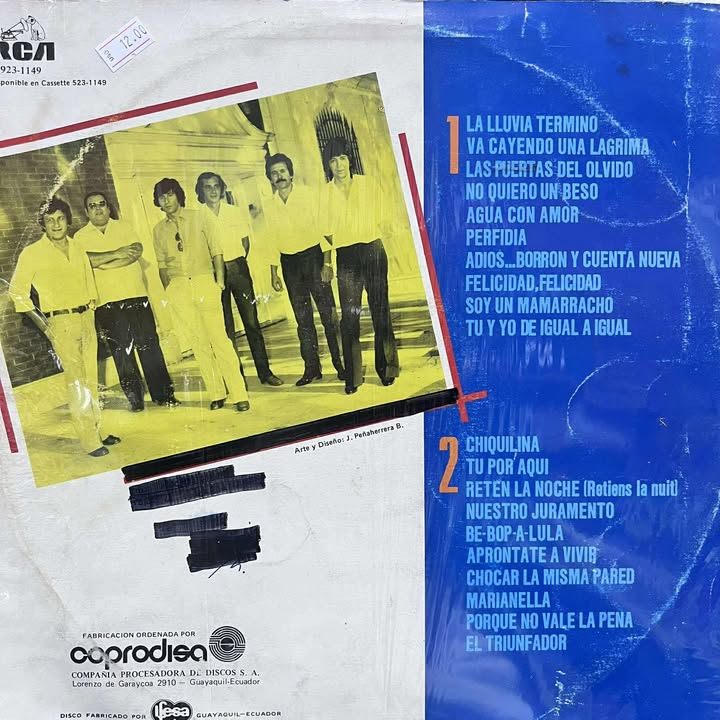 LOS IRACUNDOS - 20 GRANDES 20 LP (DE EPOCA)