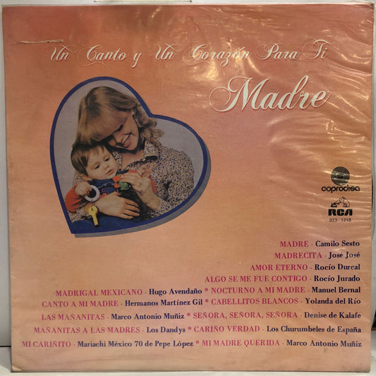 UN CANTO Y UN CORAZON PARA TI MADRE  LP