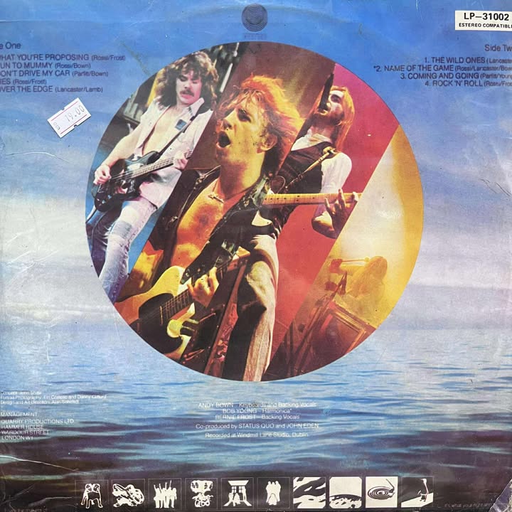 STATUS QUO - JUST SUPPOSIN LP (DE EPOCA)