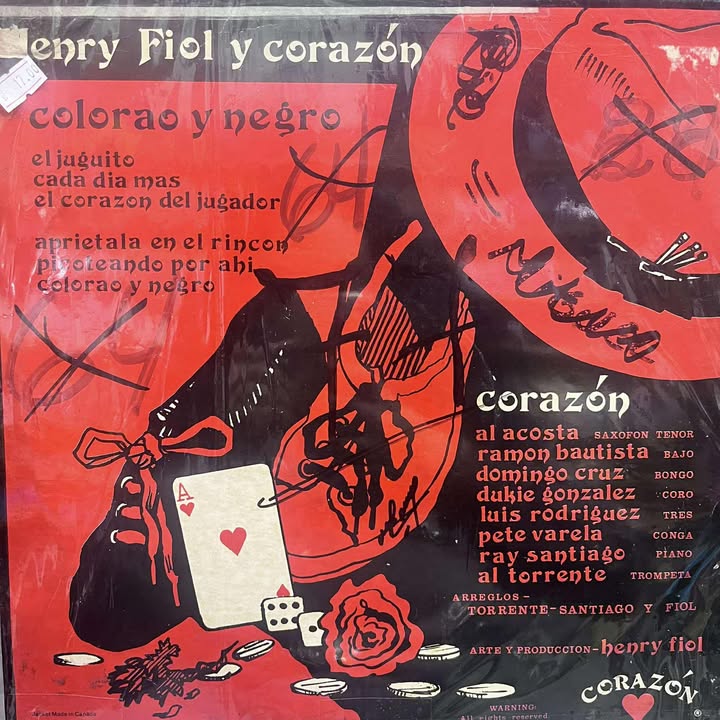 HENRY FIOL - COLORADO Y NEGRO LP (DE EPOCA)