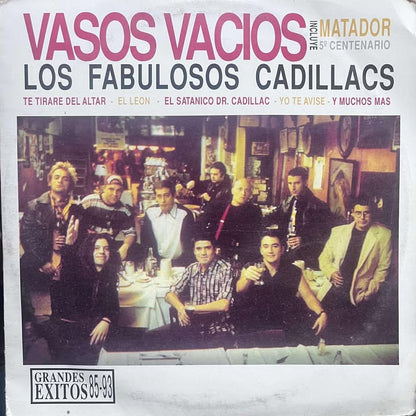 LOS FABULOSOS CADILLACS - VASOS VACIOS LP (DE EPOCA - ED COLOMBIANA)