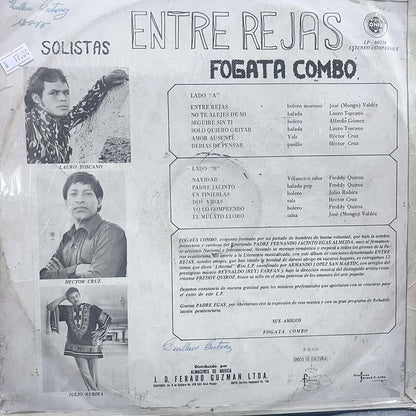 FOGATA  COMBO - ENTRE REJAS LP (DE EPOCA)