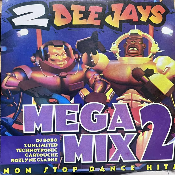 2 DDEE JAYS - MEGA MIX 2 LP (DE EPOCA)