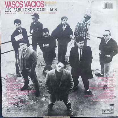 LOS FABULOSOS CADILLACS - VASOS VACIOS LP (DE EPOCA - ED COLOMBIANA)