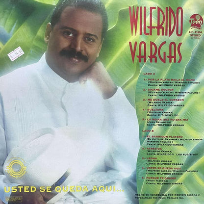 WILFRIDO VARGAS - USTED SE QUEDA AQUI LP (DE EPOCA)