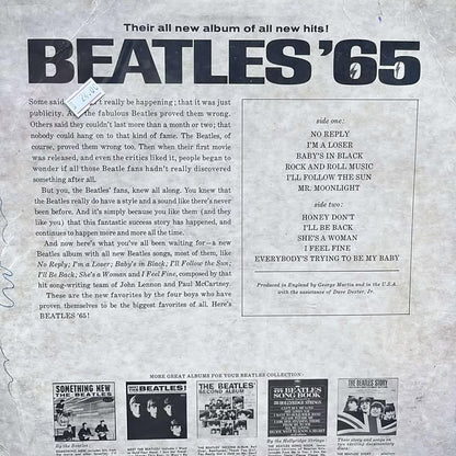THE BEATLES - BEATLES´65 LP (DE EPOCA)