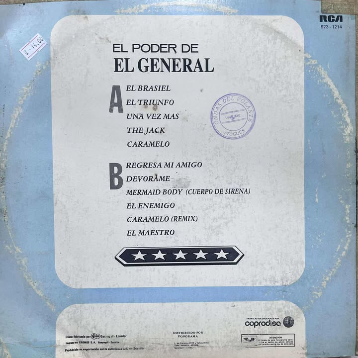 EL GENERAL - EL PODER DE LP (DE EPOCA)