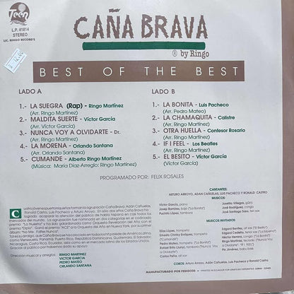 CAÑA BRAVA - BEST OF THE BEST LP (DE EPOCA)