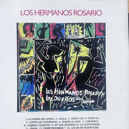 LOS HERMANOS ROSARIO -  LOS DUEÑOS DEL SWING LP (DE EPOCA)