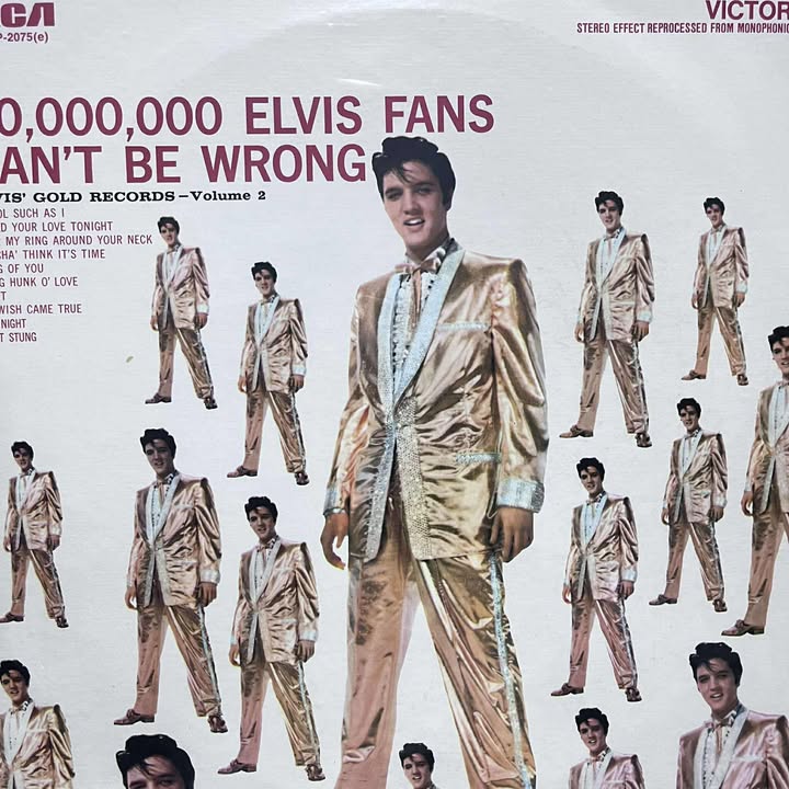 ELVIS PRESLEY - 50.000.000 ELVIS FANS CANT BE WRONG LP (DE EPOCA)