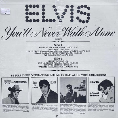 ELVIS PRESLEY - YOU´LL NEVER WALK ALONE LP (DE EPOCA)