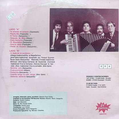 PACO GODOY - BAILEMOS LO NUESTRO /21 EXITOS LP (DE EPOCA)