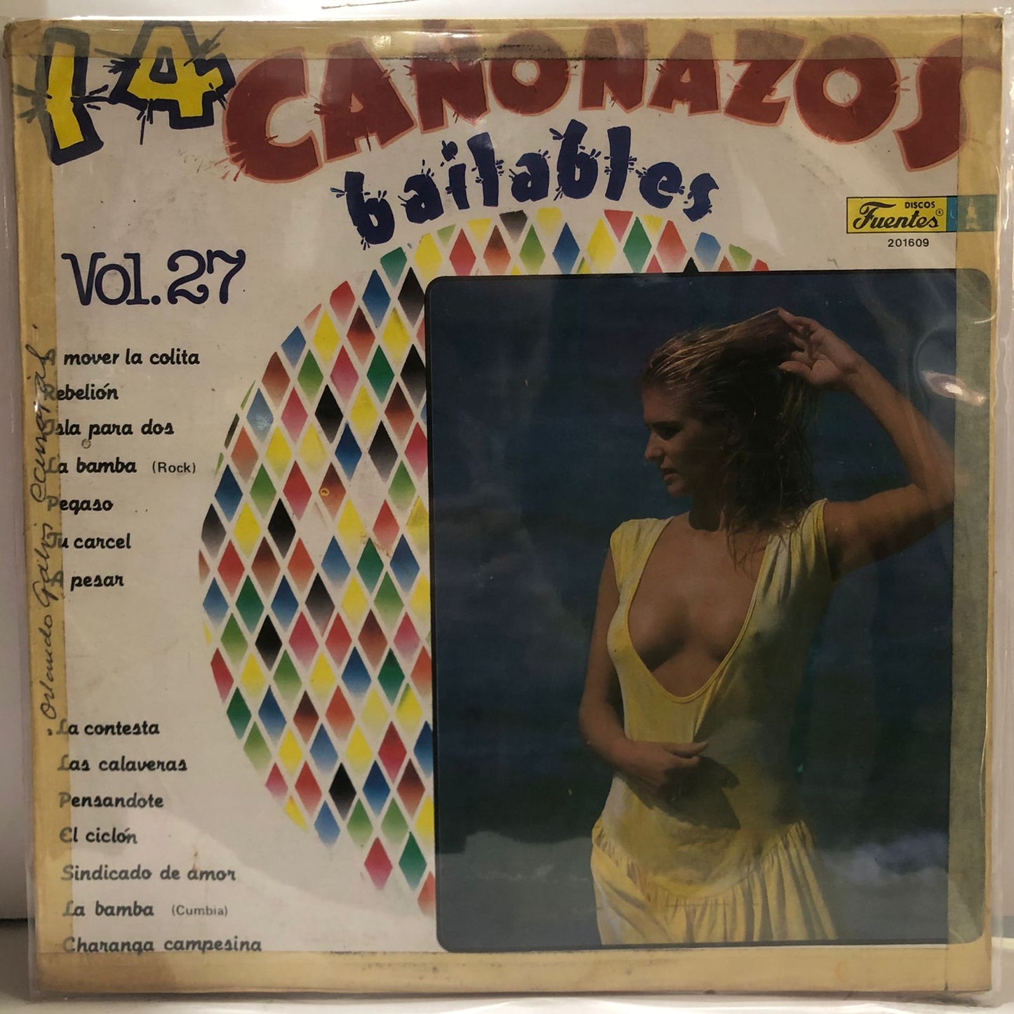 14 CAÑONAZOS BAILABLES VOL.27 LP