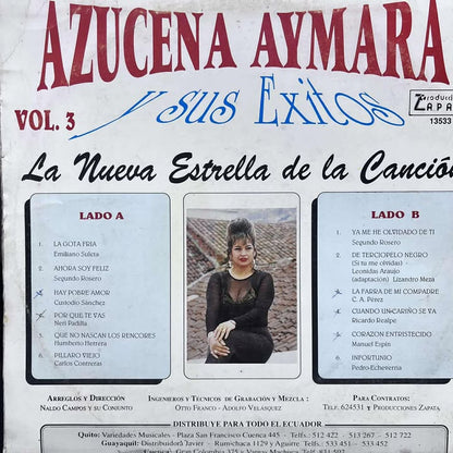 AZUCENA AYMARA - LA NUEVA ESTRELLA DE LA CANCION LP (DE EPOCA)