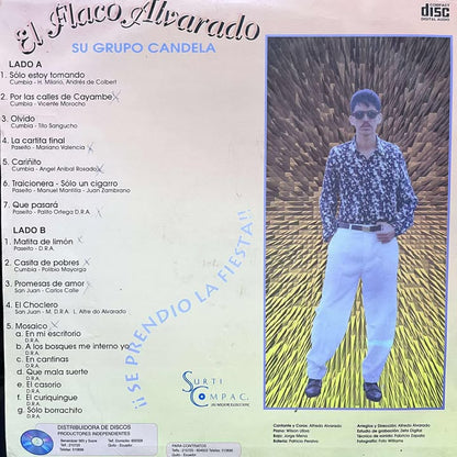 EL FLACO ALVARADO - SE PRENDIO LA FIESTA  LP (DE EPOCA)
