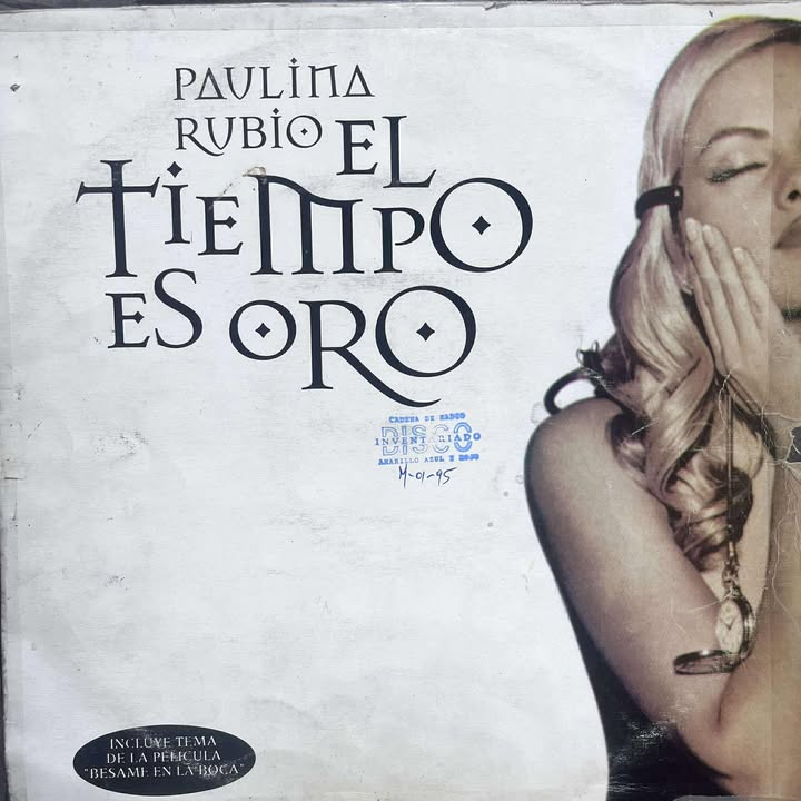 PAULINA RUBIO - EL TIEMPO ES ORO LP (DE EPOCA)