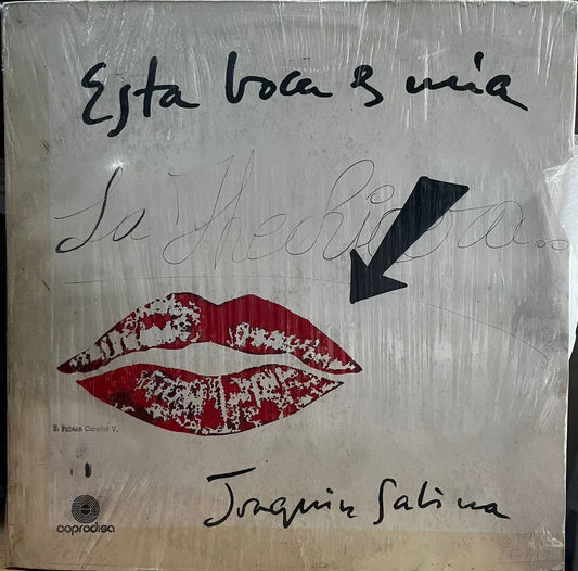JOAQUIN SABINA - ESTA BOCA ES MIA LP (EDICION ECUATORIANA)