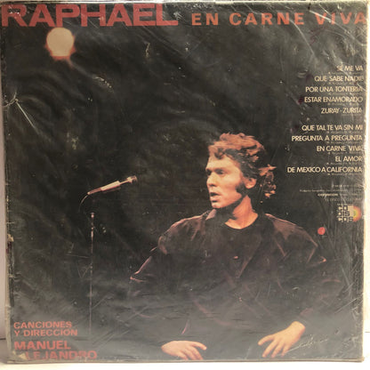 RAPHAEL - EN CARNE VIVA LP