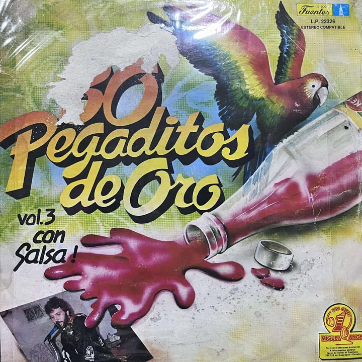 30 PEGADITAS DE ORO - VOL.3 CON SALSA LP (DE EPOCA)