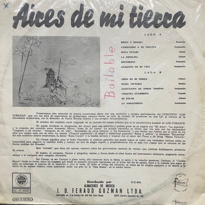 LOS CORAZAS - AIRES DE MI TIERRA LP