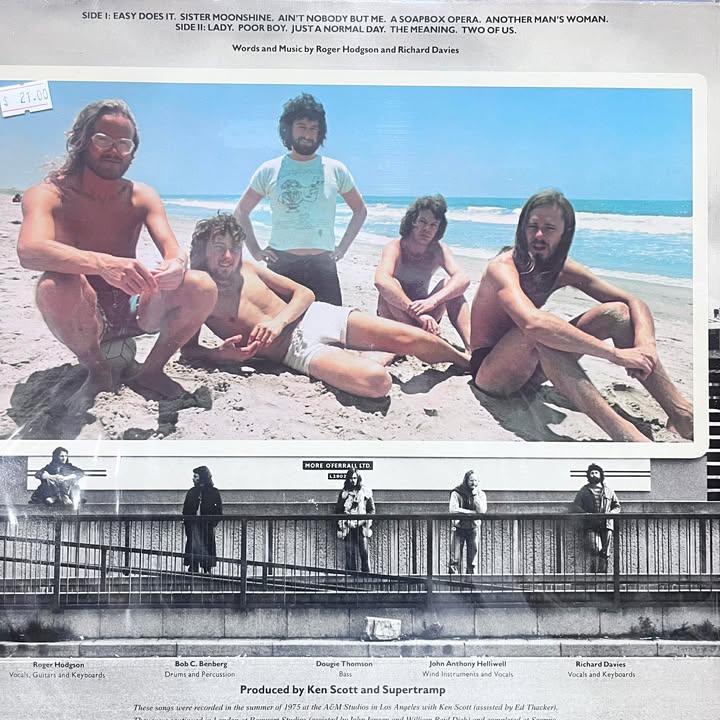 SUPERTRAMP - CRISIS? WHAT CRISIS? LP (DE EPOCA)