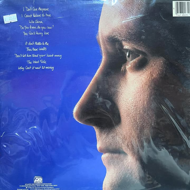 PHIL COLLINS - HELLO, I MUST BE GOING LP (DE EPOCA)