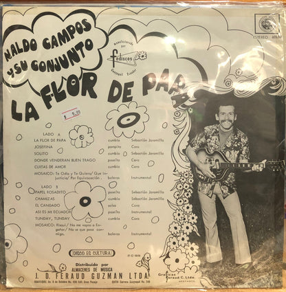 NALDO CAMPOS Y SU CONJUNTO - LA FLOR DE PAPA LP