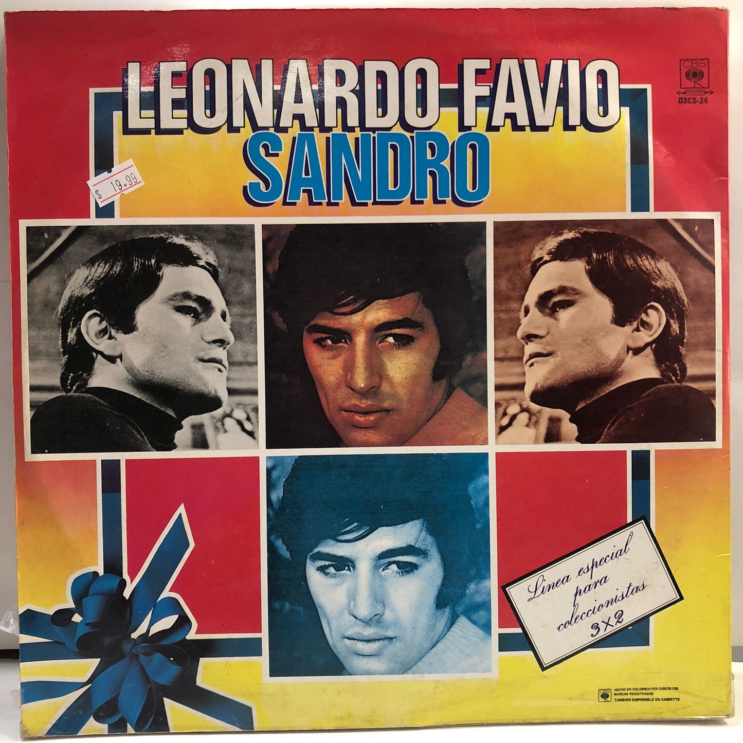 LEONARDO FAVIO Y SANDRO - LP TRIPLETA