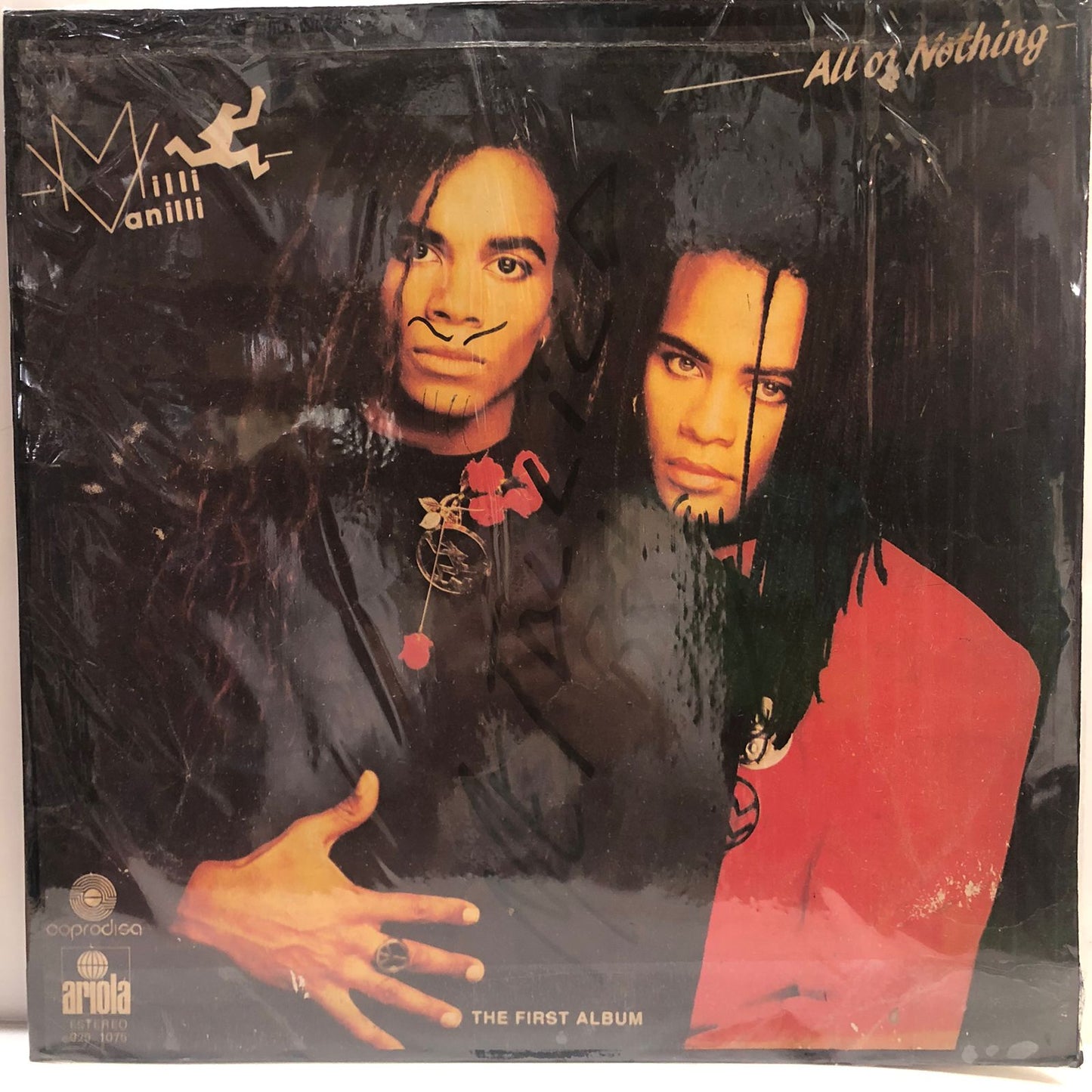 MILLI VANILLI - ALL OR NOTHING LP (DE EPOCA)