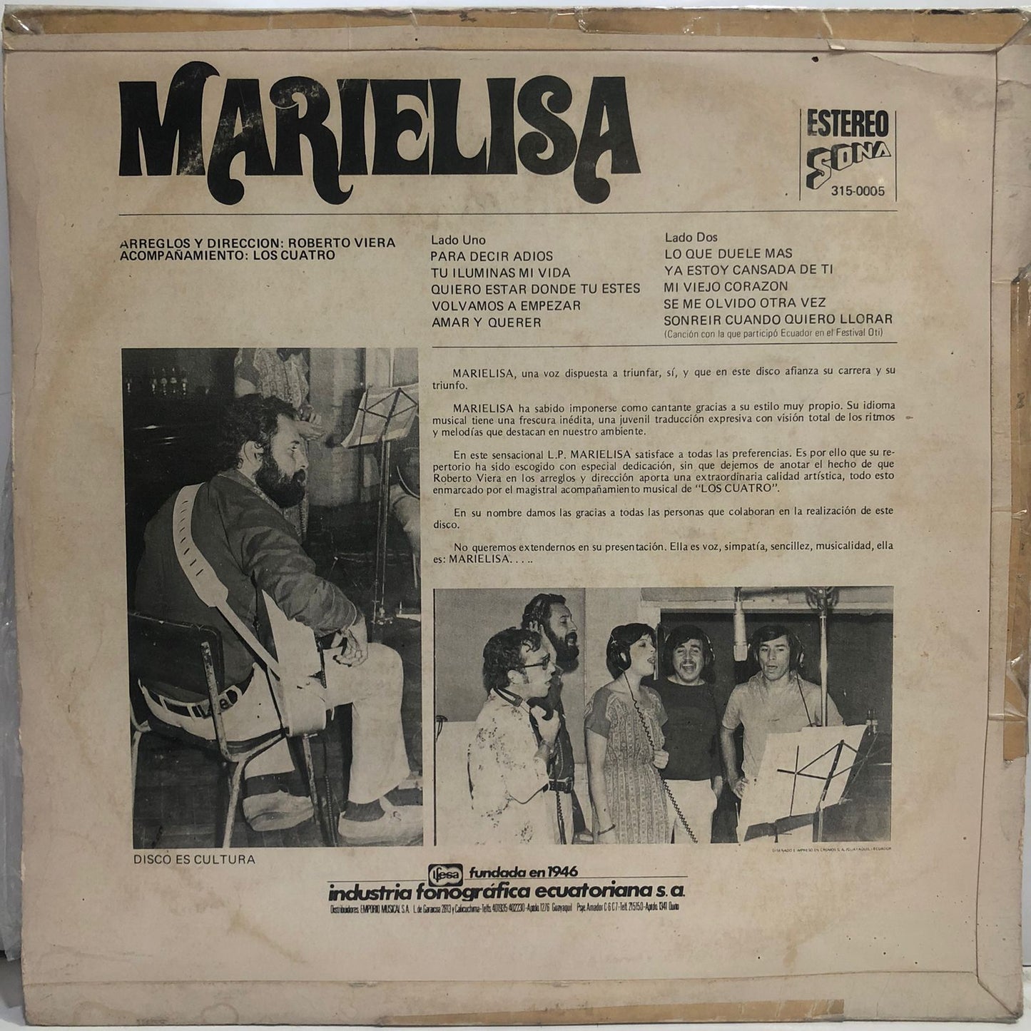 MARIELISA - MARIELISA LP