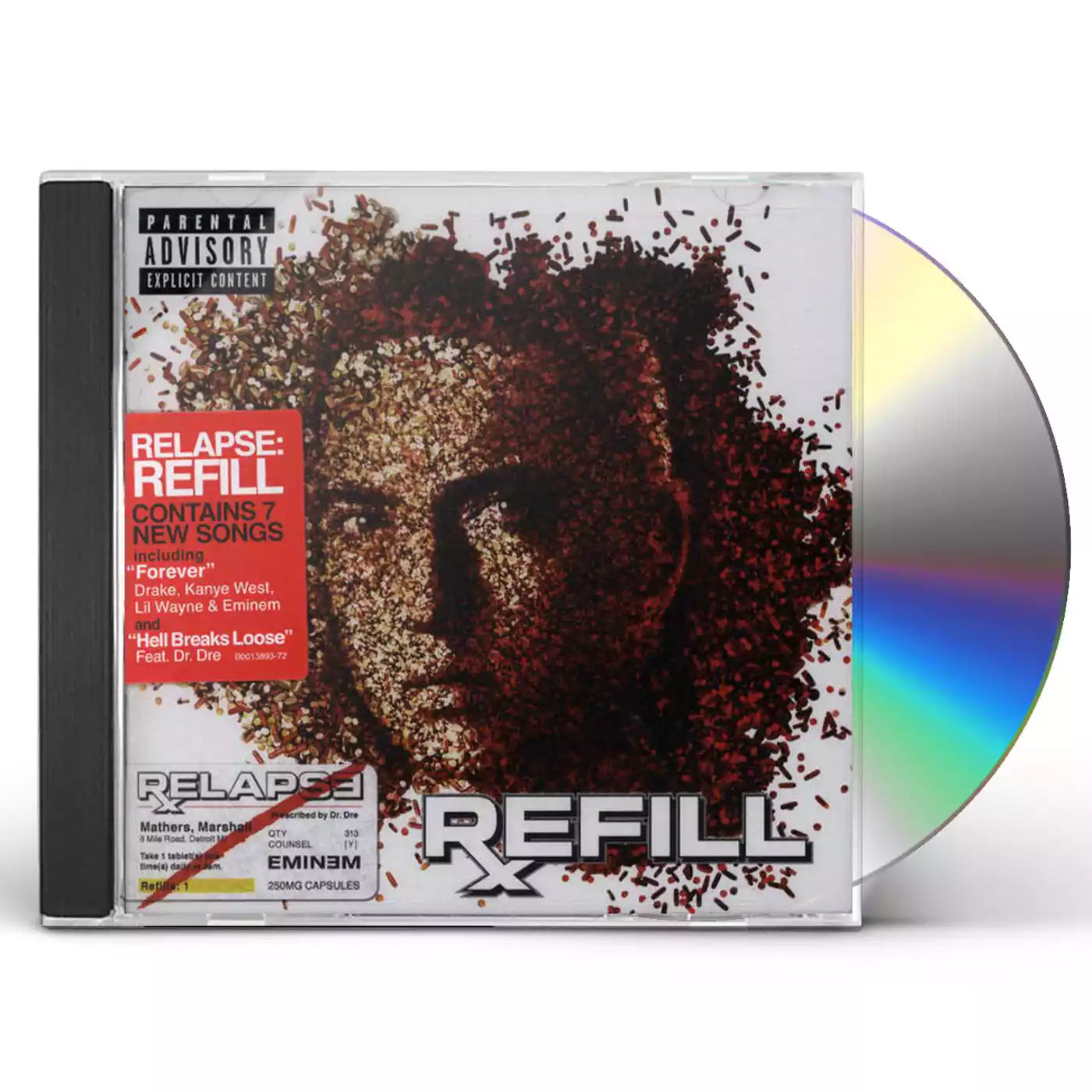 EMINEM - RELAPSE  CD