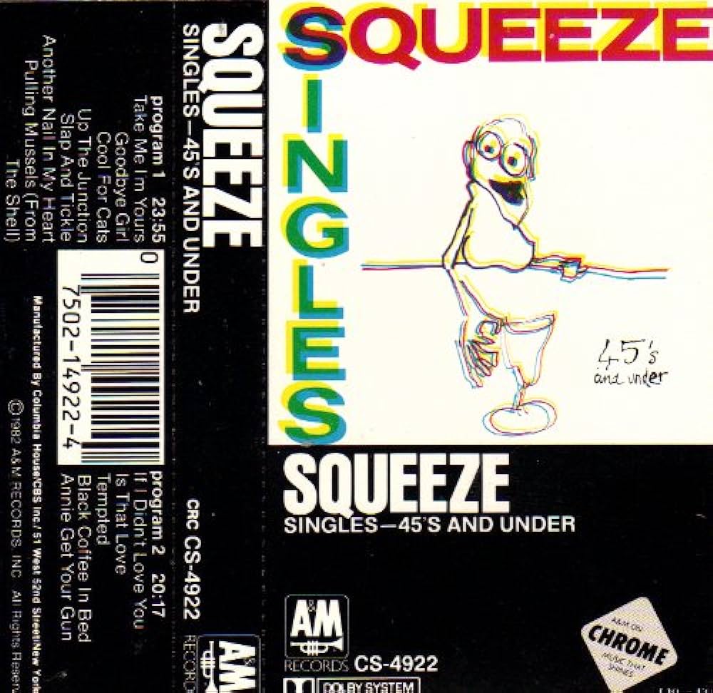 SQUEEZE - SINGLES  CASSETTE