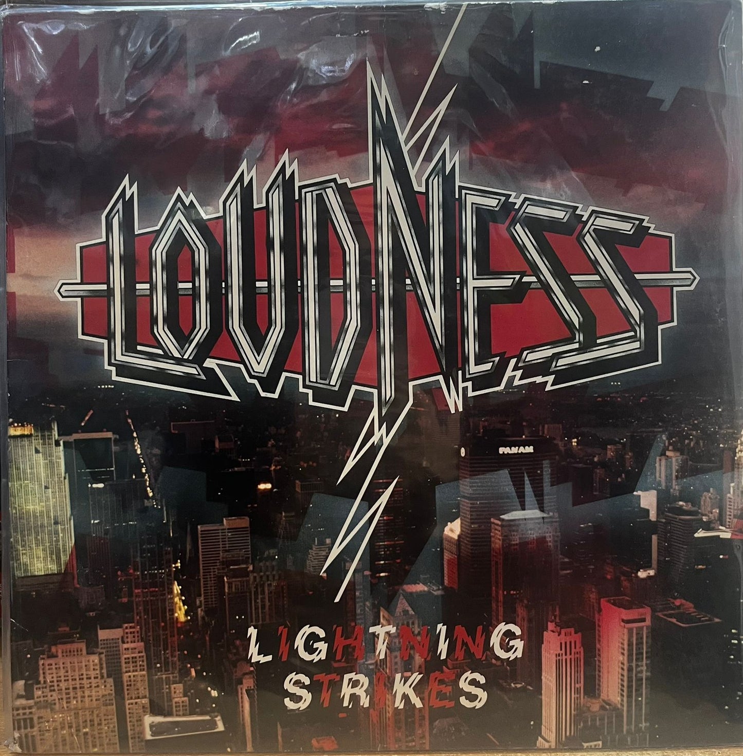 LOUDNESS - LIGHTNING STRIKES  LP