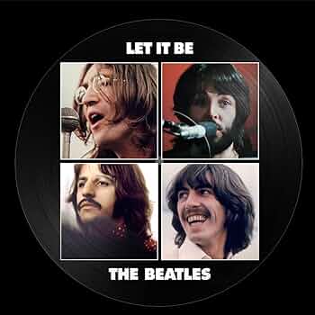 THE BEATLES - LET IT BE LP (PICTURE)