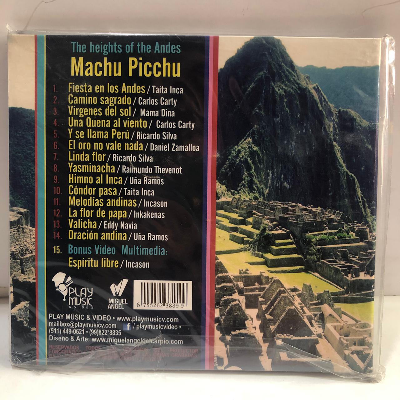 MACHU PICCHU - THE HEIGHT OF THE ANDES CD