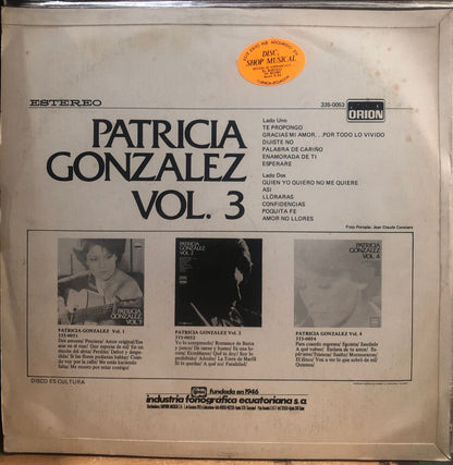 PATRICIA GONZALEZ VOL. 3 LP