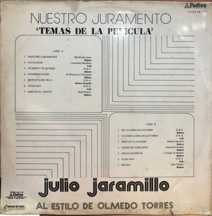 OLMEDO TORRES - NUESTRO JURAMENTO LP