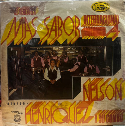 NELSON HENRIQUEZ - MAS SABOR INTERNACIONAL IV LP