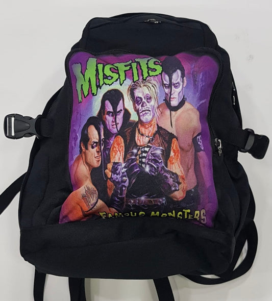 MISFITS - FAMOUS MONSTERS  MOCHILA