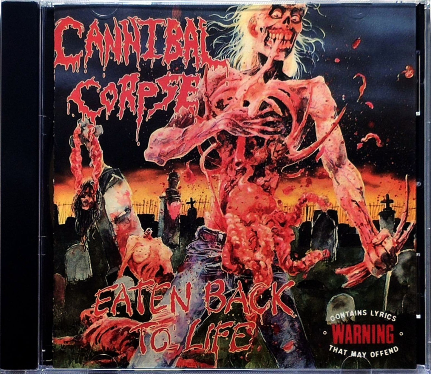 CANNIBAL CORPSE - EATEN BACK TO LIFE  CD