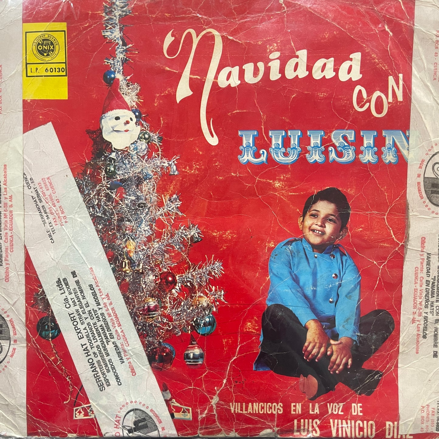 LUIS VINICIO DIAZ - NAVIDAD CON LUISIN LP (DE EPOCA)